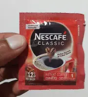 Nescafe Instant Coffee Classic Arabica & Robusta Blend 1 Sachet For one Cup