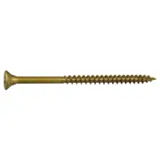8 x 3" Tan Ruspert Coated Steel Phillips Bugle Head Deck Screws