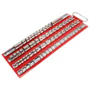 HG (80Pcs)Heavy Duty Socket Tray Rack Organizer 1/2 1/4 3/8 Inch Garage Workshop