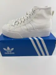 Adidas Nizza Platform Mid Cloud White Women’s Size 9 FY2782