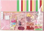 Huralona Handmade DIY Greeting Card Kits Includes 15 Blank Cards 15 Colorful Envelopes with Decoration Accessories for Craft Birthday Thanksgiving Christmas Wedding Invitation Card Making