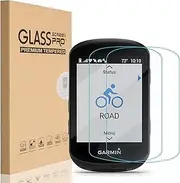 2 Packs Tempered Glass Screen Protector 9H Hardness Protective Glass Compatible with Garmin Edge 530/Garmin Edge 830,2.5D Full Coverage High Definition Premium Clear GPS Accessories