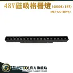 GUYSTOOL 家用燈具 廣告燈 磁吸燈 MET-ML18W4K 藝術燈 4000K 軌道射燈 線條射燈 磁吸軌道配件