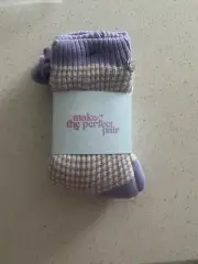 Peter Alexander Ladies Lilac Socks M/L