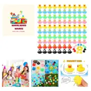 300 Pcs Mini Rubber Ducks Set Bath Toy, Float Squeak Yellow Ducks in Bulk, Ti...