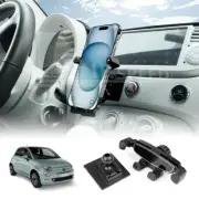 Dashboard Center Cell Phone Holder Mount Stander For Fiat 500 Abarth 595 12-23