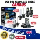 LED D2S Xenon Headlight Globes For Subaru Impreza WRX / WRX STI Hatchback 2008-2