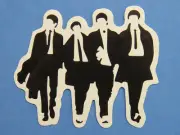 Music Sticker ~ The BEATLES: John Lennon, George Harrison, Ringo Starr, Paul Mc.