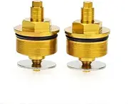 for HON&DA XL700V for Transalp 2008-2009 Motorcycle Preload Adjusters Fork Bolts Cap Preload Fork Bolts(Gold)