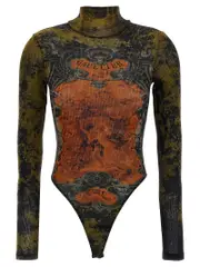 [Jean Paul Gaultier] Jean Paul Gaultier-MéDaillon Top Multicolor-Donna M