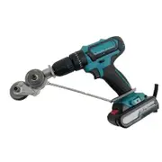 Electric Drill Plate Cutter Double Hea Sheet Metal Nibbler Cutter Compatible Cutting Steel/alloy/pla