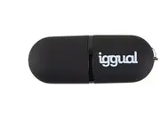 USB 2.0 Flash Drive 16GB Black Portable and Lightweight Ideal for Storage and Data Transfer