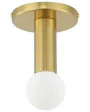 Dainolite Adams 1-Light Flush Mount