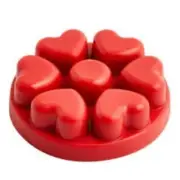 Partylite 1 box CANDY CANE & SPRUCE SCENT PLUS HEART Aroma Melt NEW NIB