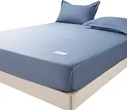 Mattress Sheet, 70.87x78.74 Inches Non-Slip Mattress Protector All-Inclusive, Machine Washable Breathable Protective Cover Dustproof Bed Sheet for Kids Bedding