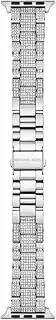 Michael Kors Band for Apple Watch; Stainless Steel Smart Watch Bands for Women; Compatible with Apple Watch 38mm, 40mm, 41mm
