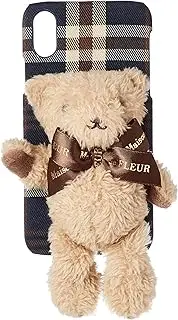 Maison de FLEUR(メゾン ド フルール) Maison de Fleur iPhone (iPhone) Case, Bear iPhone X/XS Case, Navy