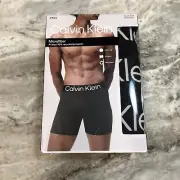 New Calvin Klein Men's 3 PAck Microfiber Boxer Briefs Large NP2608R
