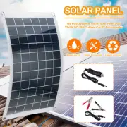 50/80/100W Solar Panel 12V Polycrystalline Silicon Solar Charging Panel Kit