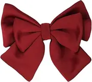 Generic Helmet Bow Accessory for Skating and Biking Activities, Claret