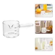 Clear Handle Food Measuring Pitcher Glass Measuring Cup Small Glass Pitcher Home
