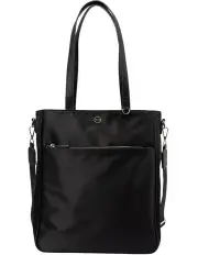 [Mocha] Ebby Simple Tote in Black