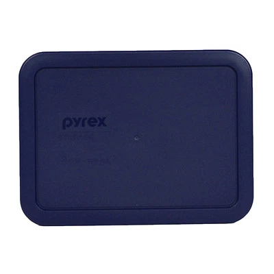 Pyrex Rectangular 3 Cup Storage Lid Cover Blue 7210-PC New for Glass Dish