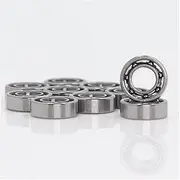ACAECMGGFP Open Bearing ABEC-1 (10 PCS) 3x6x2 mm Deep Groove Ball Bearings 617/3 673 Bicycle bearings
