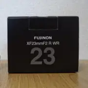FUJIFILM Fuji XF 23mm f/2 R WR Silver Single Focus Lens X-mount APS-C Camera New