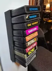 Wall mount Atari 2600 / 7800 / ColecoVision - Cartridge Tray 10 slots