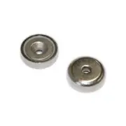 10X A25L Countersunk 25mm Shallow Pot Magnets Magnetic Neo Pot | Door Latch
