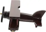 Toyvian Wooden Helicopter Model Vintage Wood Plane Craft for Safe Decorative Helicopter Ornament for Home for Boys Fun Educational Learning Tool