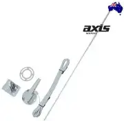 AXIS GENUINE 27MHZ AM & MARINE 1 METRE ANTENNA AMX3 WHITE SUIT BOAT CARAVAN