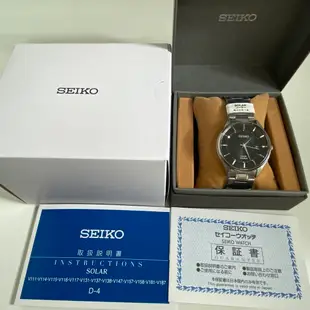 [正品★日本直送]SEIKO 精工精選 SBPX103 光動能 藍寶石玻璃 模擬顯示 錶盤黑色 錶殻鈦 男錶