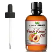 100% Pure PEACH KERNEL OIL for Skin Elasticity,Firming, Hair, and Nail Care