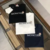 在飛比找蝦皮購物優惠-23春夏新品 Moncler 蒙口 男士圓領 短袖 T恤上衣