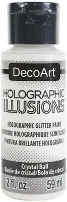 DecoArt Holographic Illusions Paint 2oz-Crystal Ball