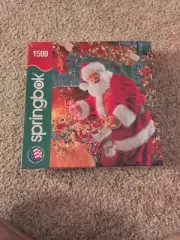 Springbok Santa's Return 1500 Piece Jigsaw Puzzle -NEW FACTORY SEALED 28.75”x36”