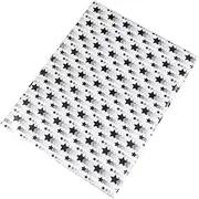 ZUNOXAZ 50 Sheets Star Tissue Paper Unique Birthday Wrapping Paper for Bouquets Festivals Easy to Cut DIY Design for Flowers Present Wrapping