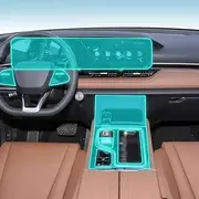 Kaecad Car Interior Film Dashboard Piano Board Shift Center Console Anti-Scratch Transparent TPU Protection Film Accessories，For Bethune T99 2022-2024 (GPS navigation film)