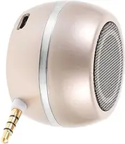 Vaguelly Rechargeable External Speaker Compact Plug Music Box with Aux for Tablets and Smartphones Portable Desktop Sound System