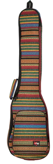 Xtreme Bohemian Bass Gig Bag - Multi-Colored Padded Bass Guitar Bag