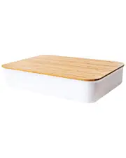 Oba Method Set of 16 Stacker Bins With Bamboo Lid