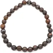 [HIMALYA QUARTZ] Unisex Adjustable Bracelet - Healing Positive Energy Bracelet - Handmade Vintage Bracelet - Bracelet for Men Women - Delicate Stylish Bracelet GB-P5, Adjustable, Gemstone, boulder opal
