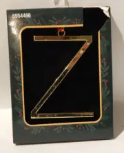Hobby Lobby Monogram Christmas Ornament/Z