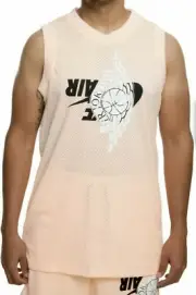 Air Jordan Jumpman Wings Mesh Jersey ‘Pink Peach’ BQ8479-814 Men’s Sz L