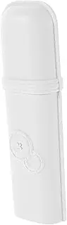 Beaupretty Travel Toothbrush Holder Portable Plastic Toothbrush Case with Cover for Travel Camping and Home Use Durable Toothpaste Container and Organization