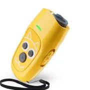 Ultrasonic Dog Barking Deterrent Anti Device 3 Frequency Training Control 5M Range Rechargeable LED Light Wrist Strap Pet Behaviour Tool Yellow