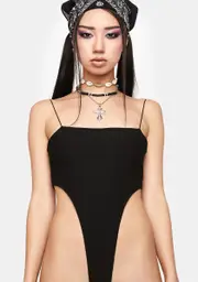 [Edikted] Camilla Ribbed High-Cut Bodysuit