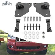 For 05-11 Jeep Grand Cherokee 06-10 Commander Front Tow Hook Set w/ Hardware